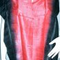 Thai Silk Fabric Scarf Hand Crafted RED and BLACK Thailand Fabric