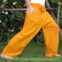 Thai Fisherman Pants Yoga Beach Martial Arts Trousers FREESIZE Rayon BRICK RED