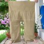 Yoga Trousers Thai XXXL Plus Size Cotton Fisherman Pants SOLID KHAKI Tan Beige