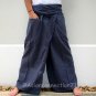 Thai XXXL Plus Size Cotton Fisherman Pants Yoga Trousers SOLID GRAY