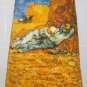 Van Gogh LA SIESTE Freesize Long Cotton Fine Art Print Wrap Skirt S-XL