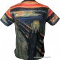 THE SCREAM Edvard Munch Fine Art Print T-Shirt Men's M Medium