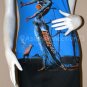 Salvador Dali BURNING GIRAFFE Fine Art Print Dress Misses Size L Large 12-14