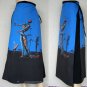 Salvador Dali BURNING GIRAFFE Fine Art Print Dress Misses Size L Large 12-14