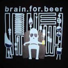 BRAIN FOR BEER Fun New CISSE T-Shirt Asian M L XL BNWT