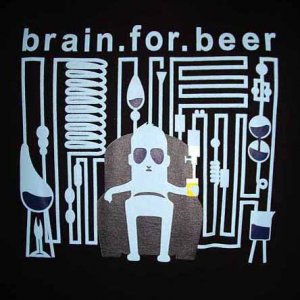 BRAIN FOR BEER Fun New CISSE T-Shirt Asian M L XL BNWT