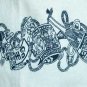 Japan 7 Lucky Gods RONIN Tokyo Yakuza T-Shirt M Medium Cream