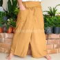 Thai PLUS SIZE XXL Rayon Fisherman Yoga Pants Light Brown