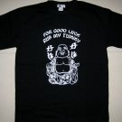 GOOD LUCK BUDDHA Rub My Tummy T-Shirt M,L,XL BLACK New!