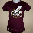 COOKING HAZARD New CISSE T-Shirt Misses S Purple BNWT!