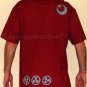 BUSHIDO BATTLE Japanese RONIN Tokyo Yakuza T-Shirt L RED