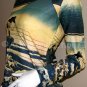 FISHERMAN Ukiyoe Japanese Art Print Long Sleeve T Shirt Misses M
