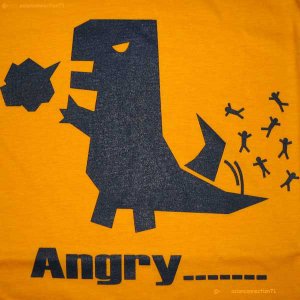 ANGRY_ _ _ New CISSE Cotton T-shirt Asian XL Yellow NWT