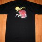EBISU Japan Lucky God EMBROIDERED New Attitude T-shirt Slim Fit Asian L Size WHITE