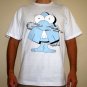 FACE TO FACE New Raw Denim Brand Club T-shirt White L