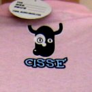 SURREAL FLYING COW New CISSE T-Shirt Asian XL PINK BNWT