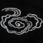 TSURU Fuji Crane Japan EMBROIDERED T-shirt M,L,XL Black