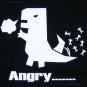 ANGRY Monster Cute New Cisse Cap Slv T-shirt Miss S NWT