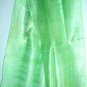 Thai Pure Silk Hand Crafted Fabric Scarf SPRING GREEN Shawl Direct from Thailand