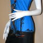 Salvador Dali BURNING GIRAFFE Art Print Dress Misses Size XL 16-18