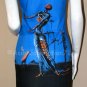 Salvador Dali BURNING GIRAFFE Art Print Dress Misses Size XL 16-18