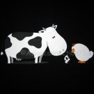 CHICKEN AFFAIR Fun New CISSE T-shirt Asian XL Black NWT