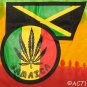 JAMAICA HERB Sexy New Rasta Tie Dye REGGAE Tank Top S