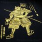 GOLD SAMURAI New RONIN Hoodie Sweatshirt L/XL Black NWT