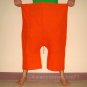 Thai Cotton Fisherman Capri Yoga SHORT Pants FREESIZE Orange