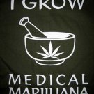 I GROW MEDICAL MARIJUANA New Reggae T-shirt S M L XL