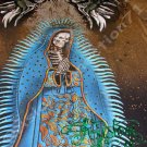 DEATH MADONNA New Kustom Kulture T shirt M Acid Brown