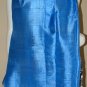Thai Pure Silk Fabric Scarf New Hand Crafted SKY BLUE