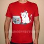 SCUBA CAT Fun New CISSE Fishy T-Shirt Asian M L XL BNWT