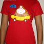 HAPPY TIME Banana Monkey CISSE Disco Party Rave T-Shirt Misses S Small