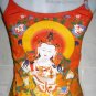 GUANIM Buddhist Goddess of Mercy Art Print Shirt Singlet TANK TOP Miss S Small