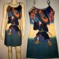 KABUKI New Japanese Ukiyoe Art Print Tank Top Misses M