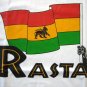 RASTA Lion of Judah FLAG Roots REGGAE T-shirt L White