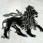 RASTA Lion of Judah FLAG Roots REGGAE T-shirt M White