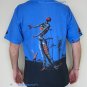 Salvador Dali BURNING GIRAFFE New Art Print T Shirt Mens XL Short Sleeve
