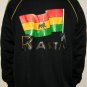 RASTA FLAG Lion of Judah Retro REGGAE Track Jacket M