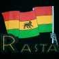 RASTA FLAG Lion of Judah Retro REGGAE Track Jacket M