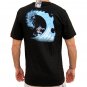 DRAGON SURF Japan Tattoo RONIN Yakuza T-Shirt S Small Black