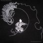 DRAGON SURF Japan Tattoo RONIN Yakuza T-Shirt S Small Black