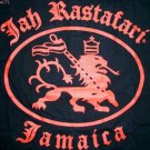 JAH RASTAFARI JAMAICA Lion New REGGAE T-Shirt XL Black