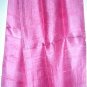 Thai Desert Rose Pink New Hand Craft Silk Fabric Scarf from Thailand