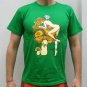 PSYCHEDELIC MUSHROOM NYMPH New REGGAE One Love T-shirt XL Green