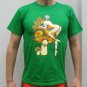 PSYCHEDELIC MUSHROOM NYMPH Fun New REGGAE T-shirt M Red