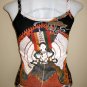 KANNON Buddhist Goddess of Mercy PN Art Print Tank Top Misses S Small
