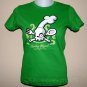 COOKING HAZARD Fun New CISSE T-Shirt Misses S GREEN NWT