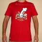 COOKING HAZARD Fun New CISSE T-shirt Asian M RED BNWT!